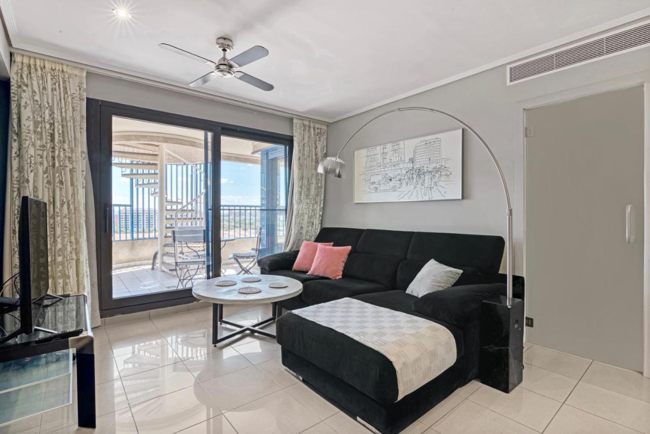 Appartement Atico Frente Al Mar, Pataconablue, Complejo Vacacional à Valence Extérieur photo
