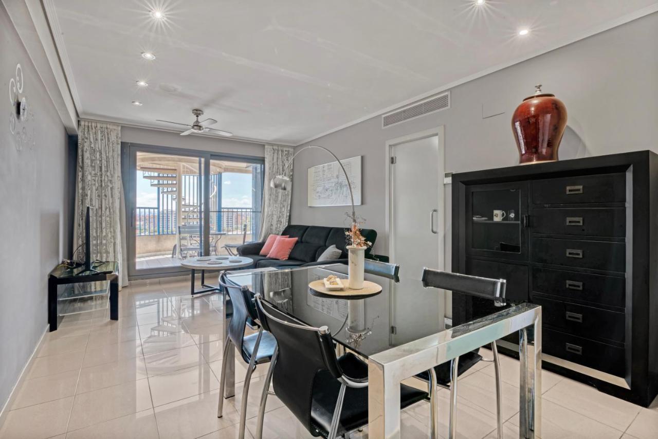 Appartement Atico Frente Al Mar, Pataconablue, Complejo Vacacional à Valence Extérieur photo